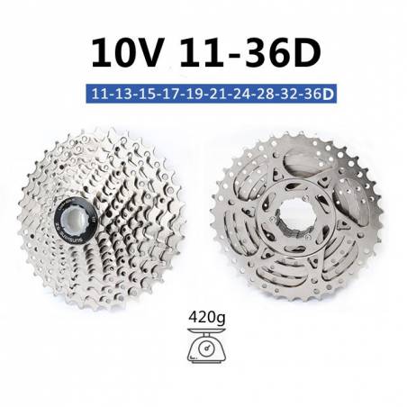 CASSETTE SHIMANO DEORE XT 11-36 10V. M771